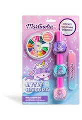 Martinelia Little unicorn Set di disegni per unghie.