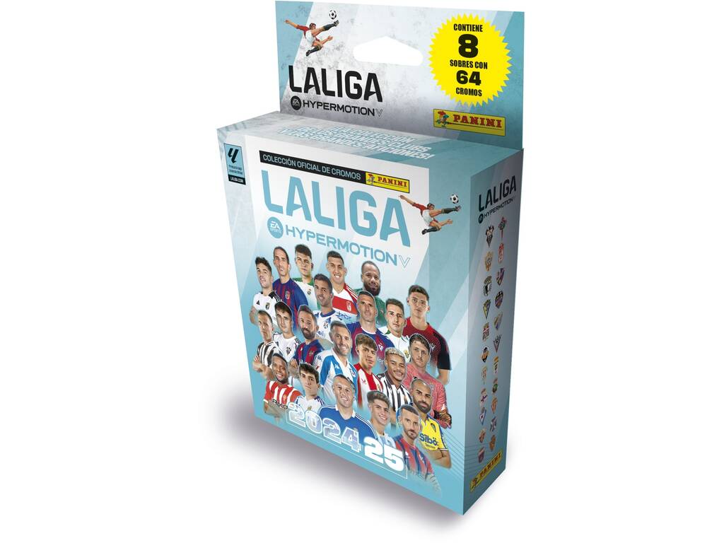 La Liga Hypermotion 2024-25 Pack Ecoblister con 8 buste