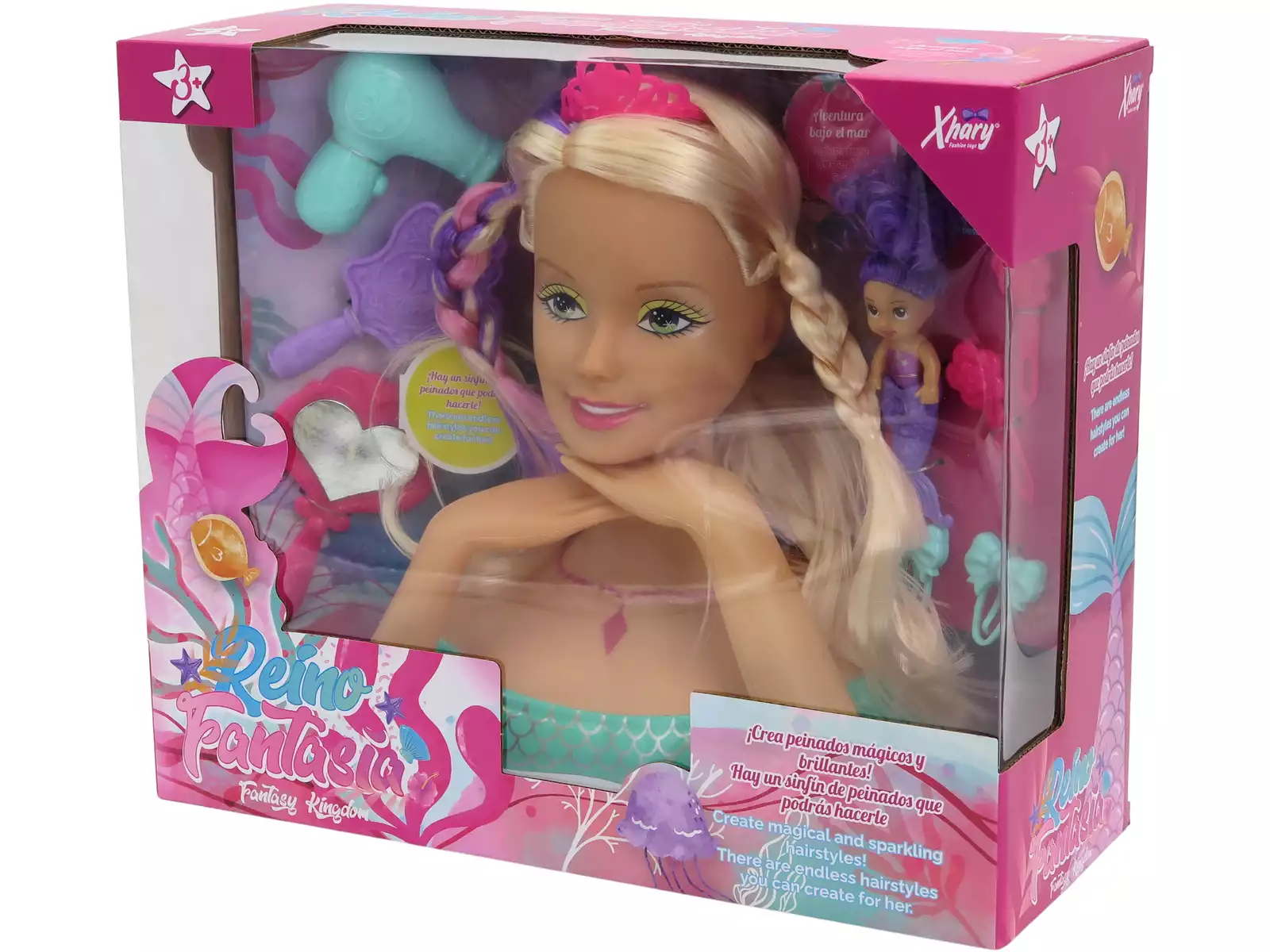 Barbie Magic Peinado De MuÃ±ecas Barbie Juguetes Cabezas De MuÃ