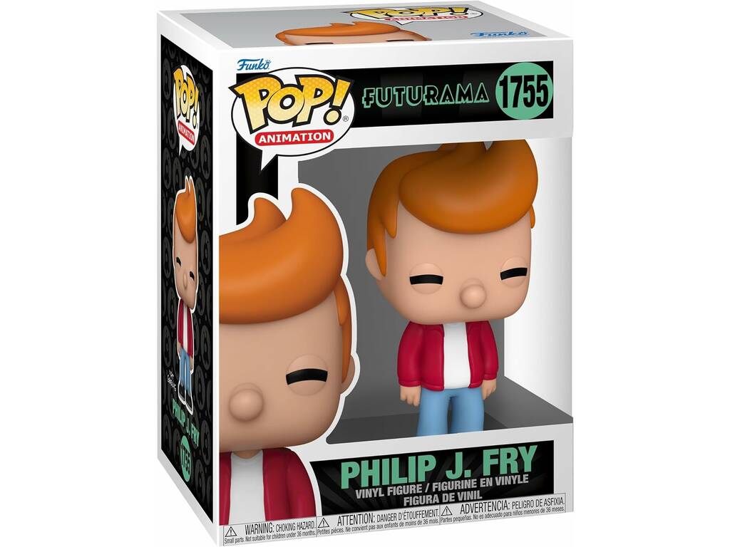 Funko Pop Animation Futurama Figura Philip J. Fry