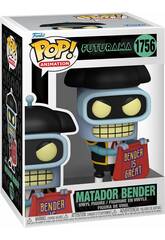 imagen Funko Pop Animation Futurama Figura Matador Bender