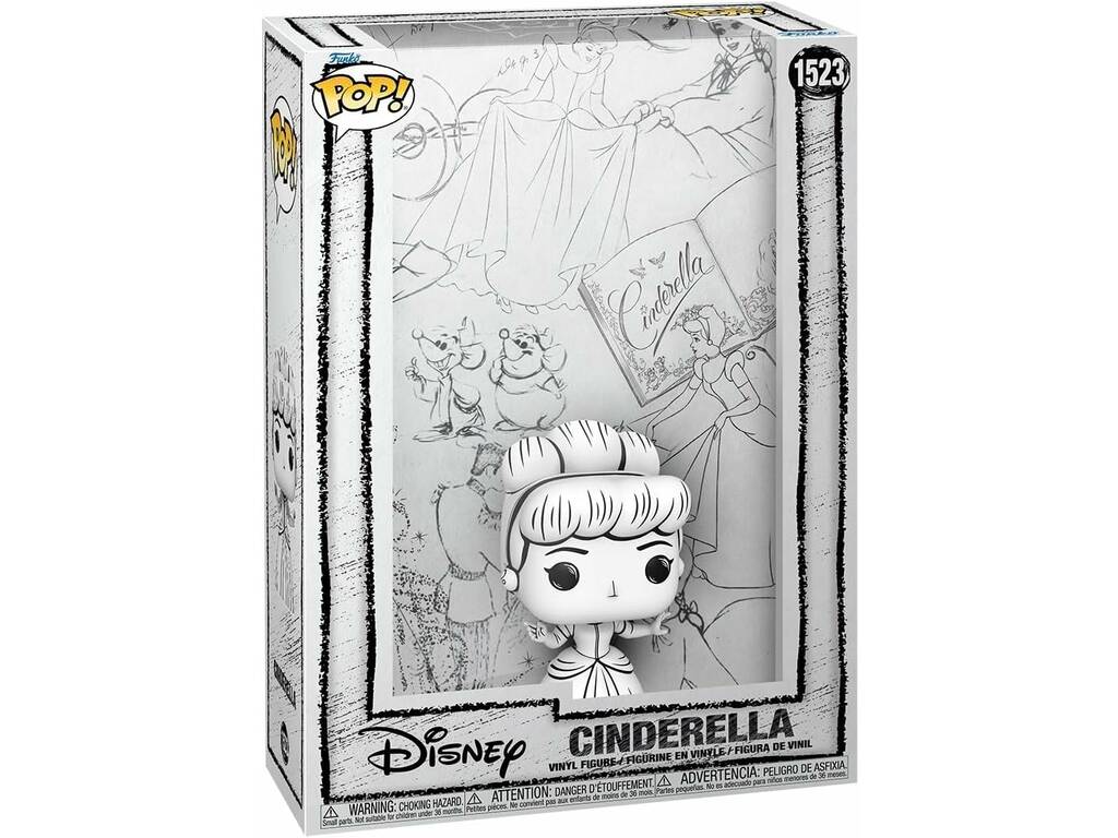 Funko Pop Disney Figura Cenerentola Sketched