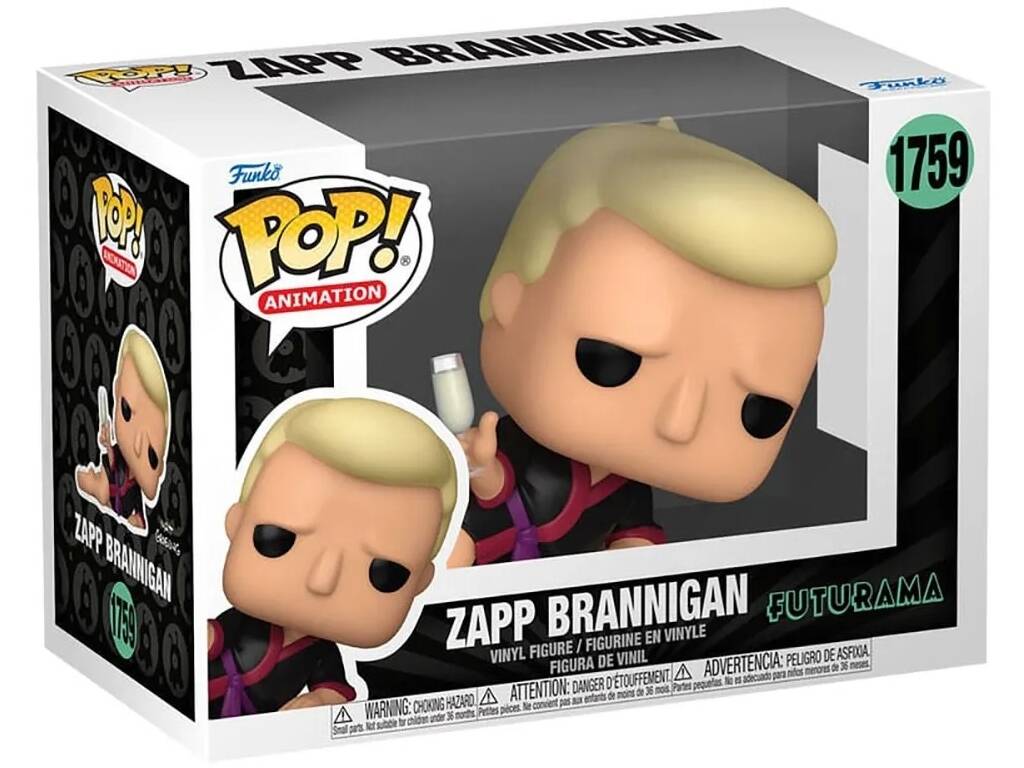 Funko Pop Animation Futurama Figura Zapp Brannigan