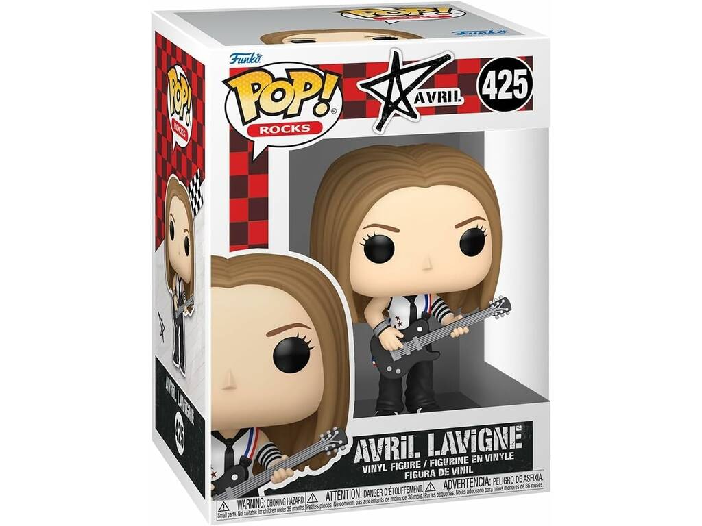 Funko Pop Rocks Avril Figura Avril Lavingne Complicated