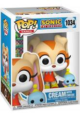 imagen Funko Pop Games Sonic The Hedgehog Figure Cream with Cheese