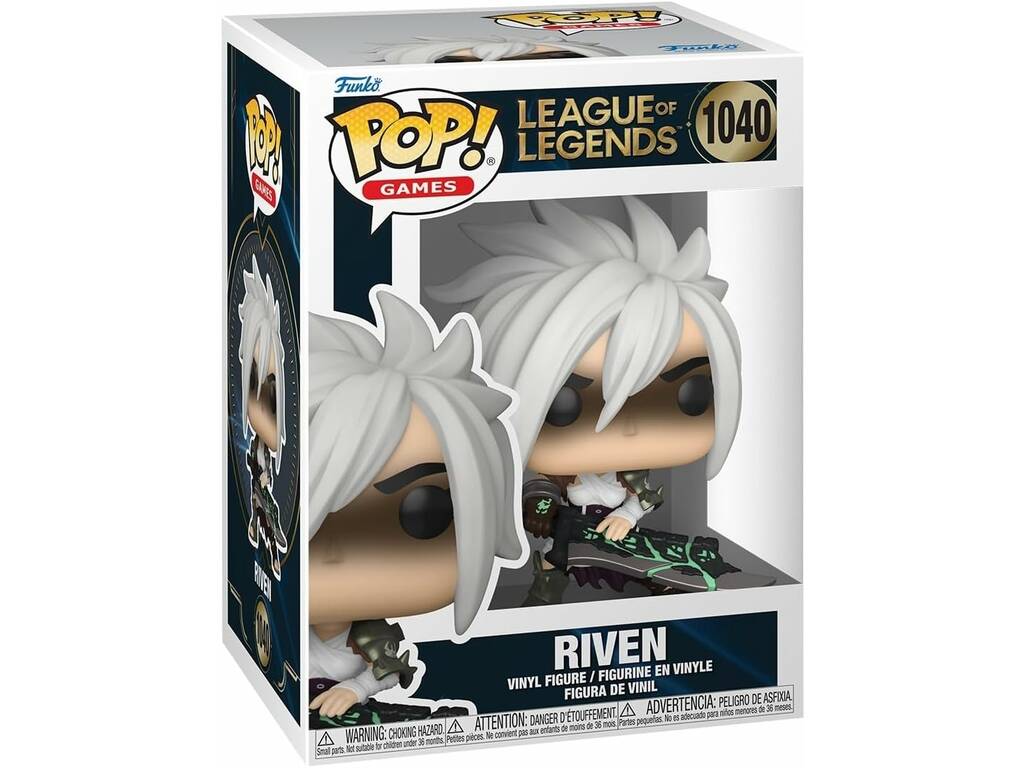 Funko Pop Games League Of Legends Figura Riven