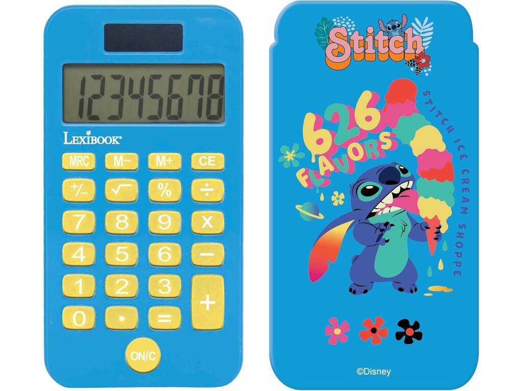 Calculatrice de poche Disney Stitch