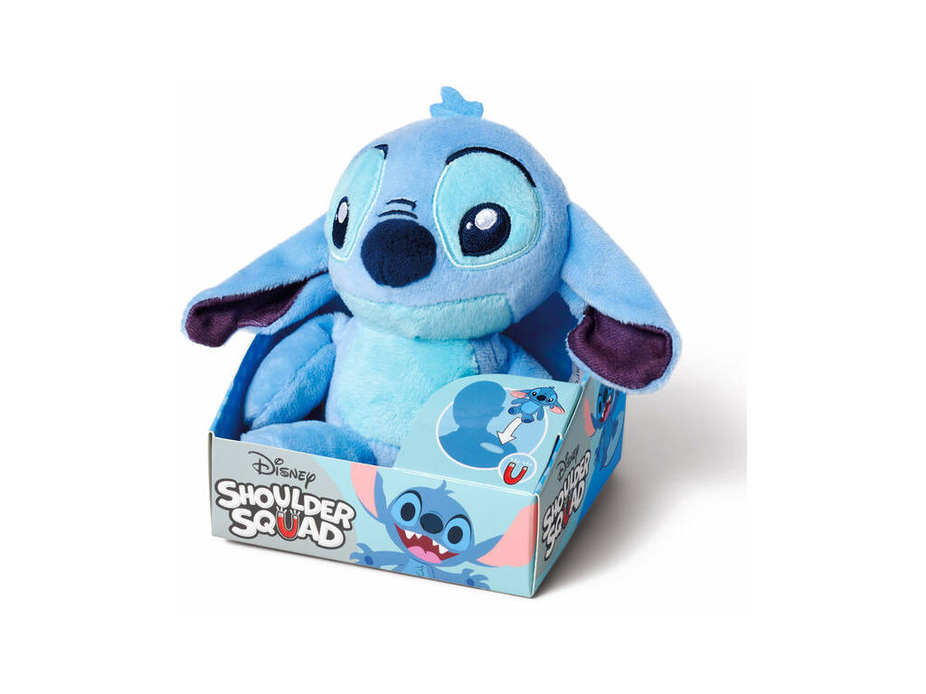 Disney Shoulder Squad Peluche Stitch 12 cm para el Hombro