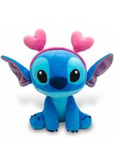 Peluche Disney Stitch 25 cm avec bandeau en forme de c?ur