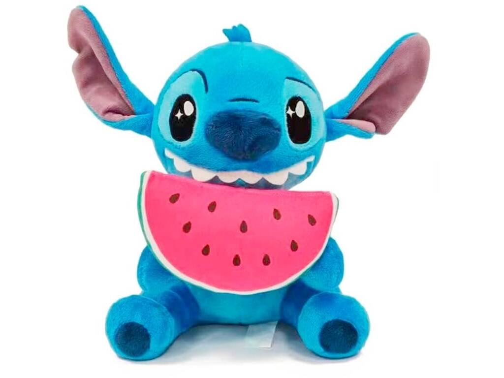 Disney Stitch Peluche Stitch con Sandía de 25 cm