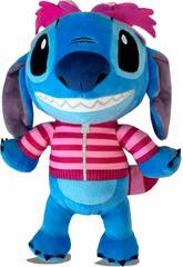 Disney Stitch In Costume Peluche Stitch com Fato de Cheshire de 25 cm