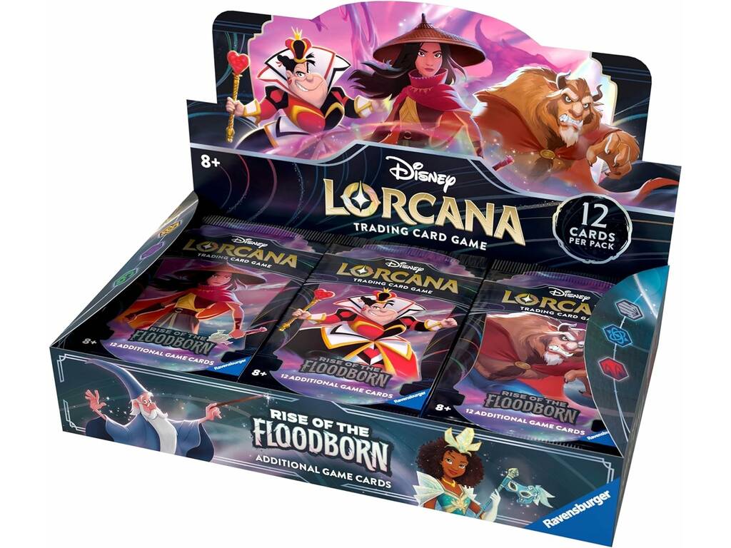 Disney Lorcana TCG Caja 24 Sobres Rise Of The Floodborn