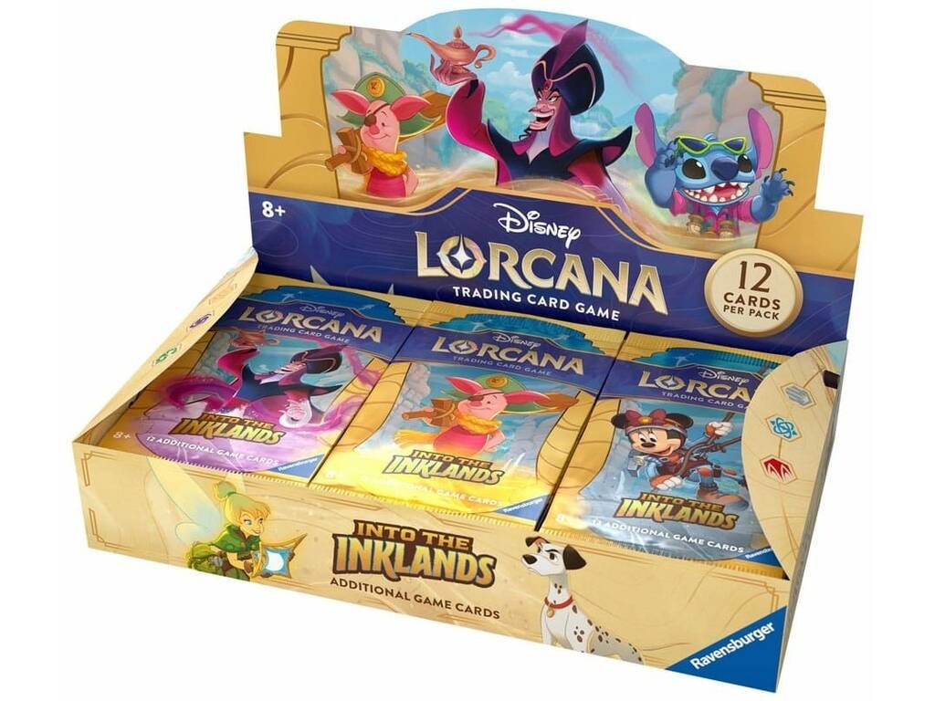 Disney Lorcana TCG Boîte 24 Enveloppes Into The Inklands