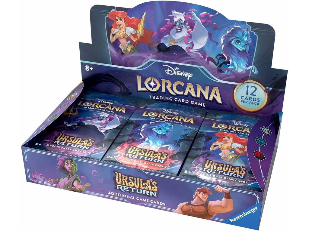 Disney Lorcana TCG Box 24 Packs Ursula's Return