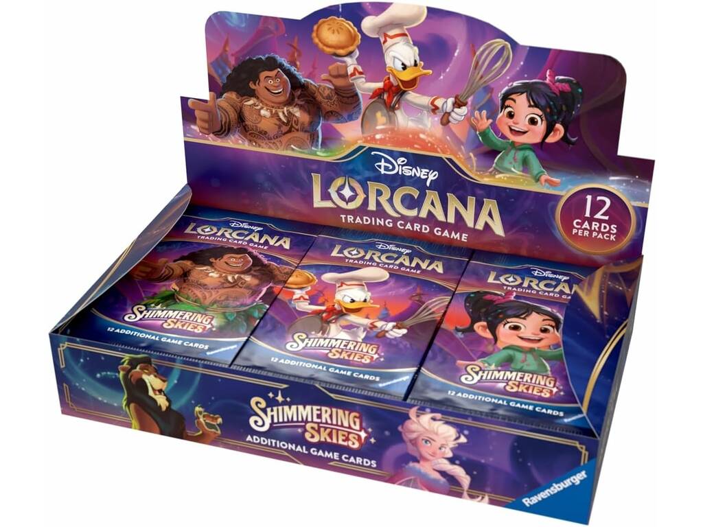 Disney Lorcana TCG Caja 24 Sobres Shimmering Skies