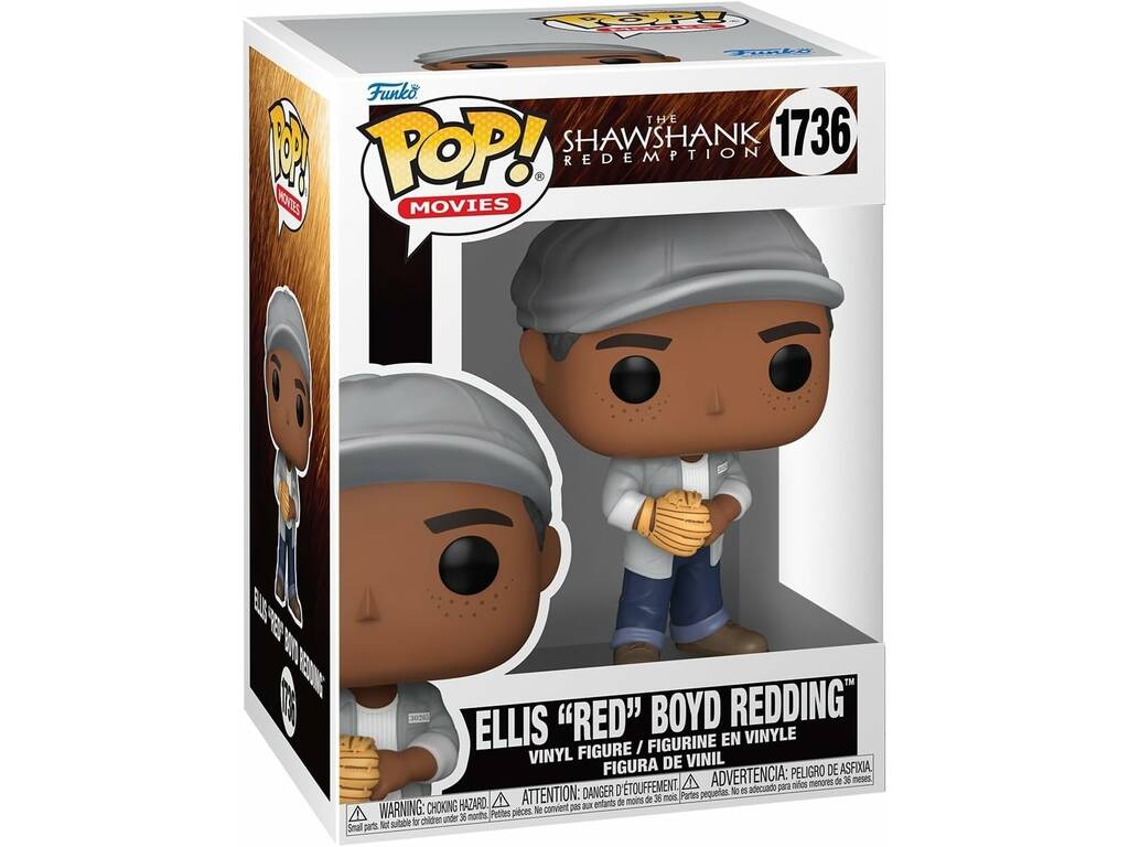 Funko Pop Movies Shawshank Redemption Figura Ellis Red Boyd Redding