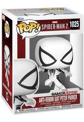 Funko Pop Marvel Spiderman 2 Figura Anti-Venom Suit Peter Parker con testa oscillante