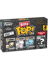 imagen Funko Pop Bitty Juego de Tronos Pack 4 Mini Figuras con Jon Snow