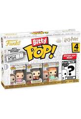 Funko Pop Bitty Harry Potter Pack 4 Mini Figuras com Hermione Granger