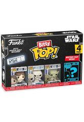 imagen Funko Pop Bitty Star Wars Pack 4 Mini Figuras con Han Solo