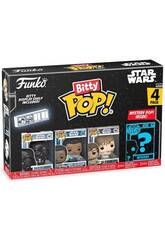 imagen Funko Pop Bitty Star Wars Pack 4 Mini Figuras con Darth Vader