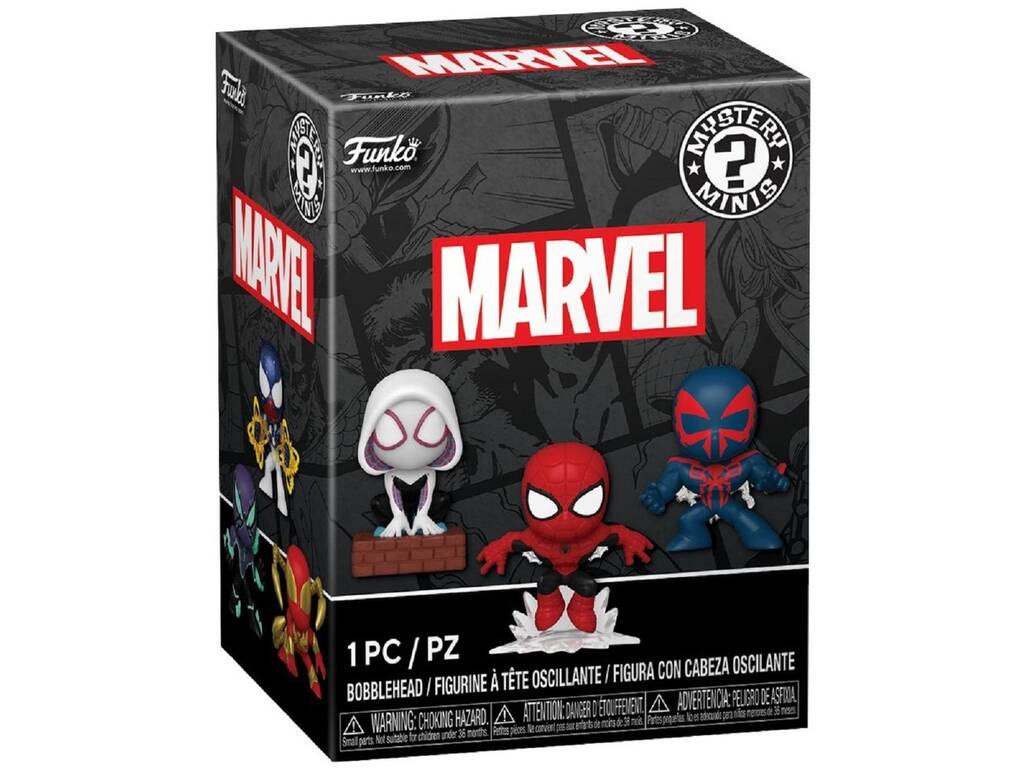 Funko Mystery Minis Marvel Spiderman Comics Figura Sorpresa