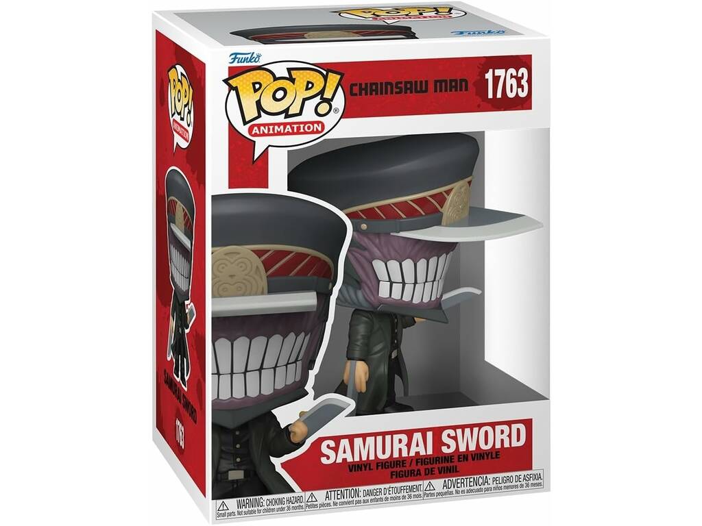 Funko Pop Animation Chainsaw Man Figura Samurai Sword