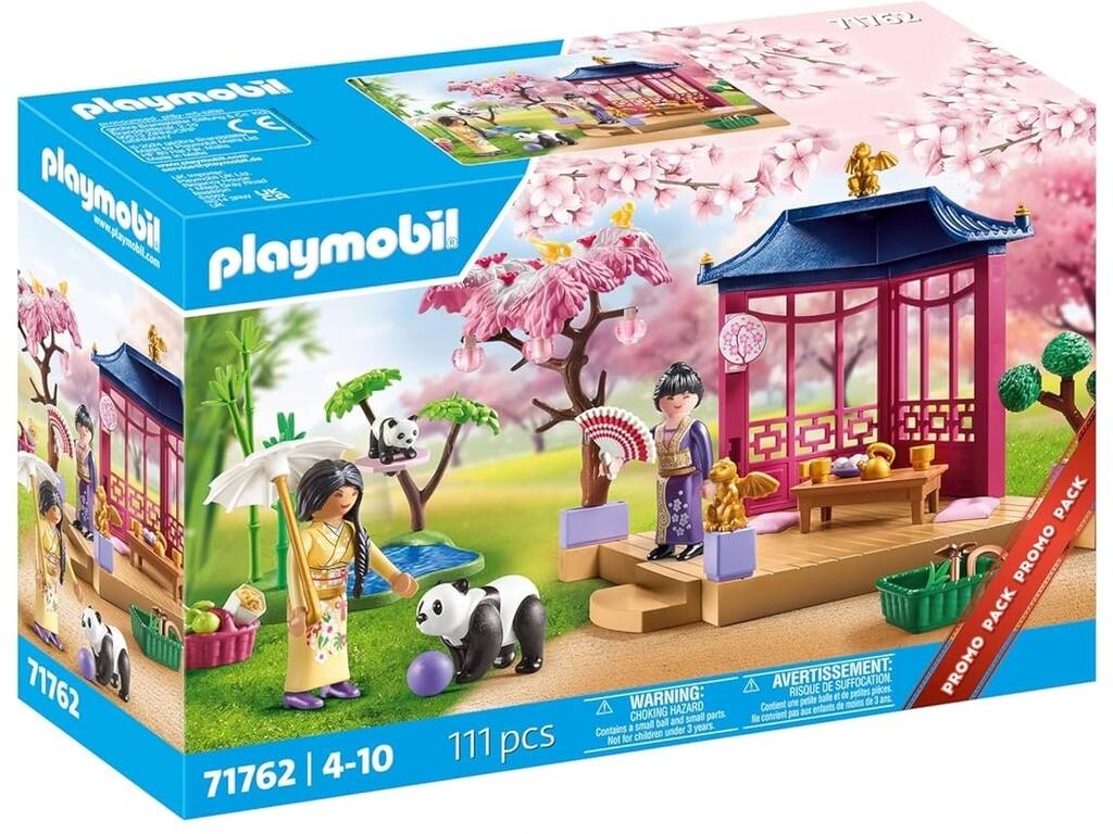 Playmobil Promo Pack Giardino Asiatico con Panda