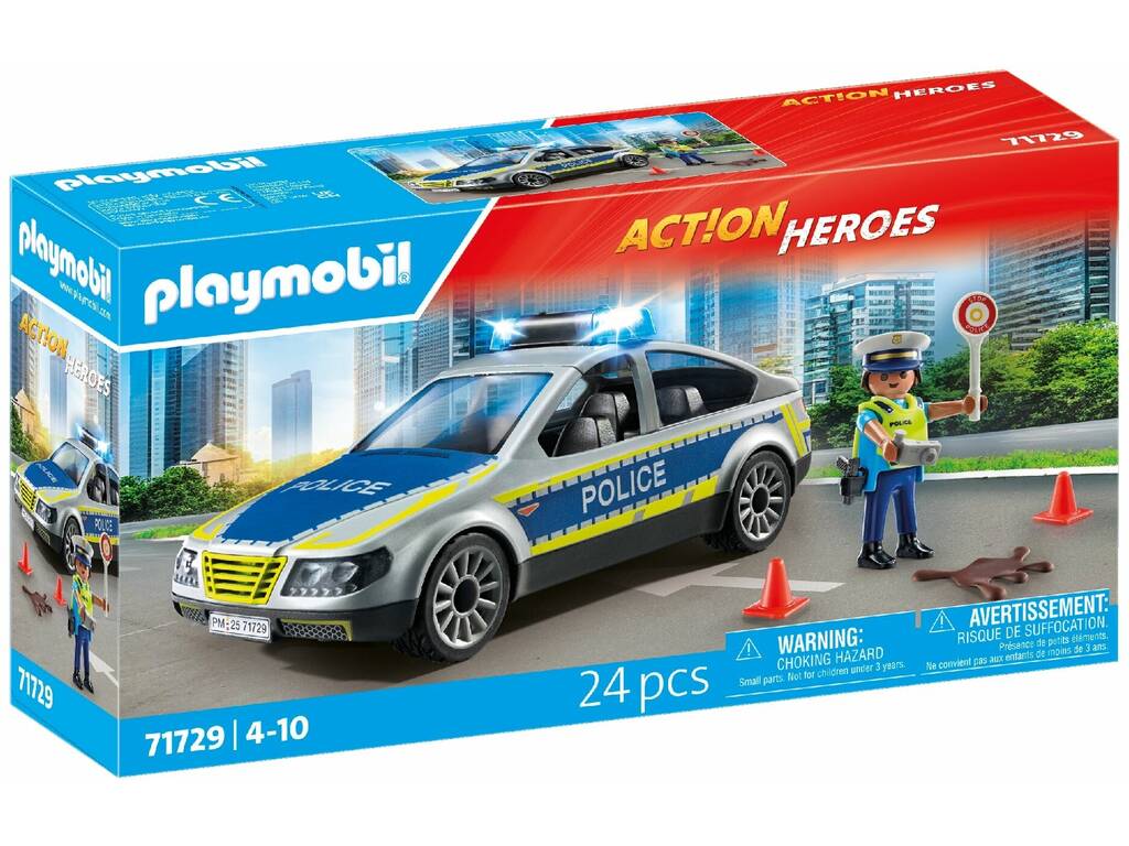 Playmobil Action Heroes Carro de Patrulha