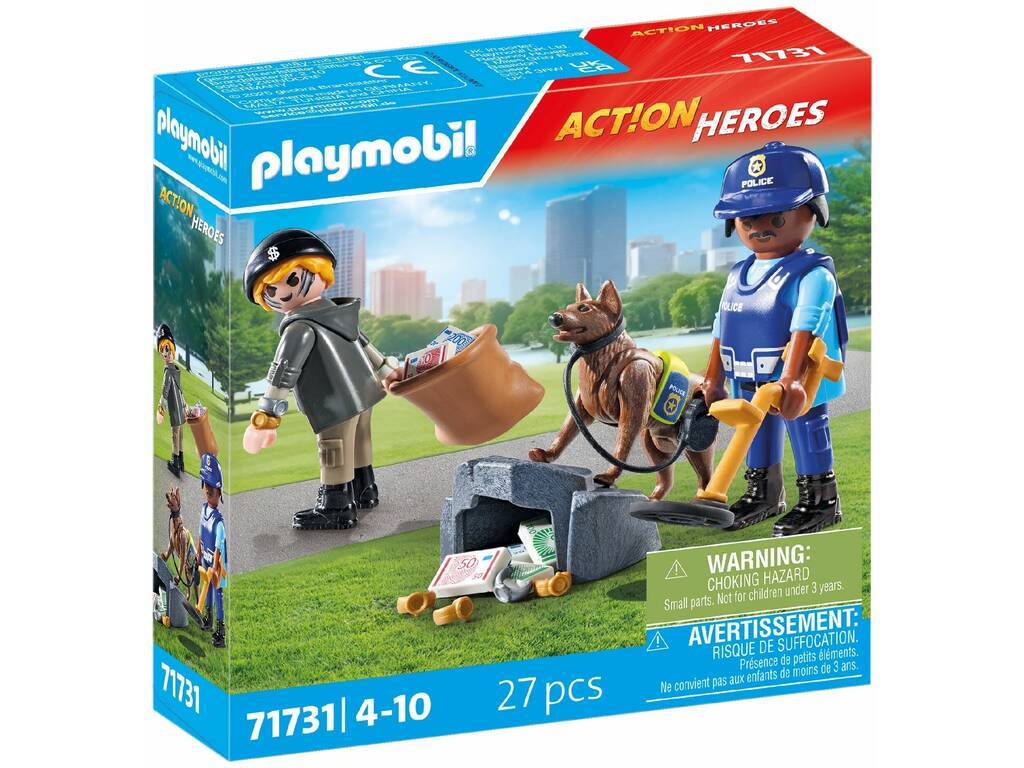 Playmobil Action Heroes Busca Policial