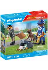 Playmobil Action Heroes Busca Policial