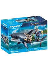 imagen Playmobil Pirati Squalo Gigante con Pirata