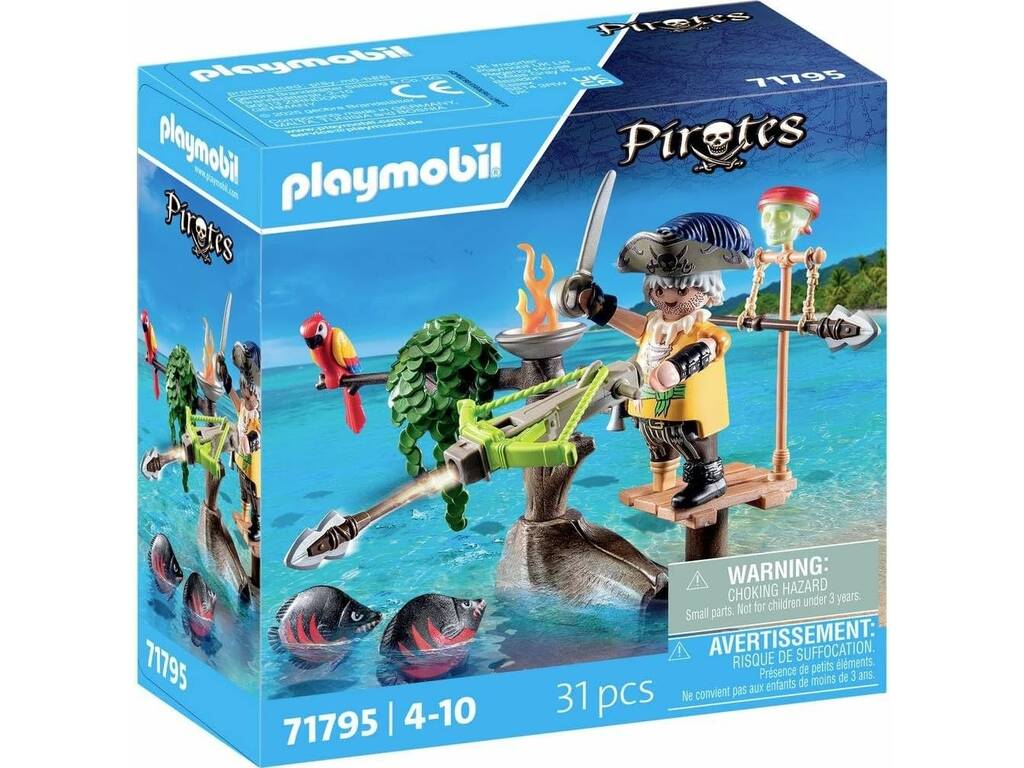 Playmobil Pirati Pirata con balestra