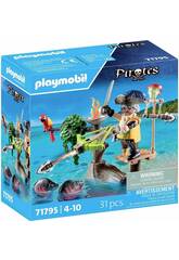 Playmobil Pirates Pirata com Besta