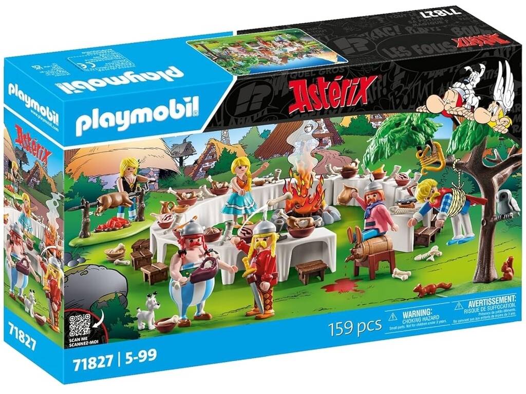 Playmobil Astérix Le banquet au village