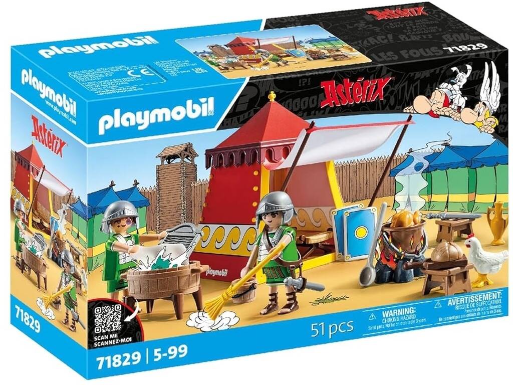 Playmobil Astérix Tiendas de Legionarios