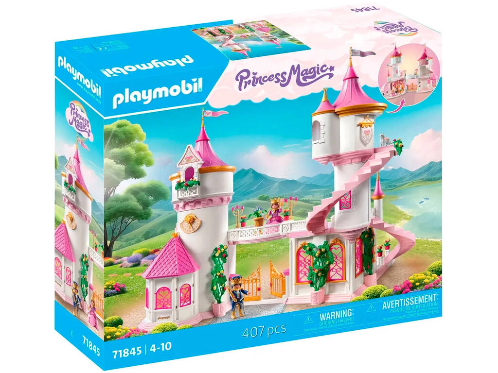 Playmobil Princesse magique Château de la princesse avec couple royal