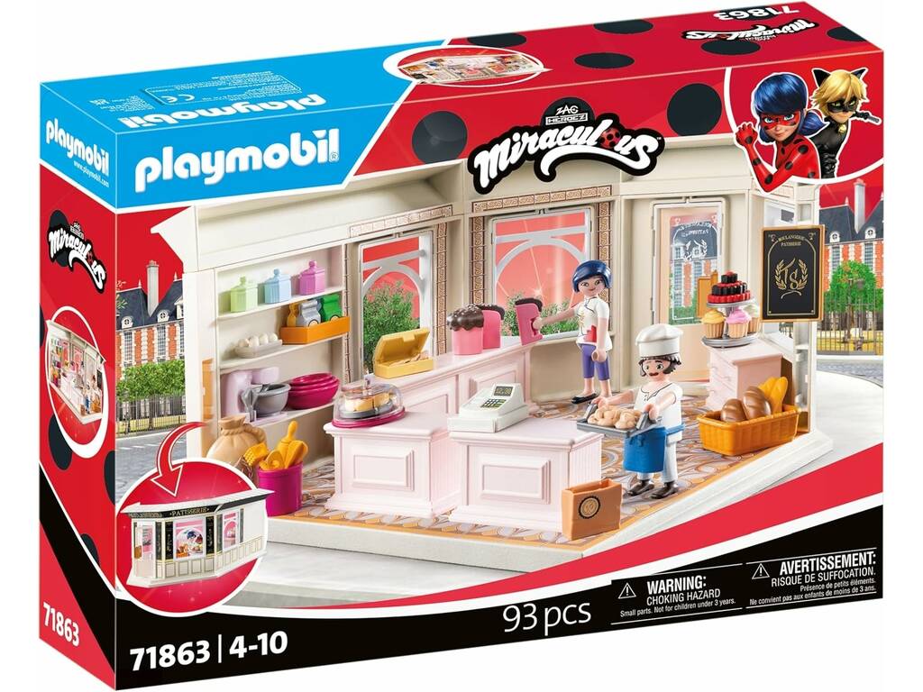 Playmobil Coccinelle miraculeuse Pâtisserie française