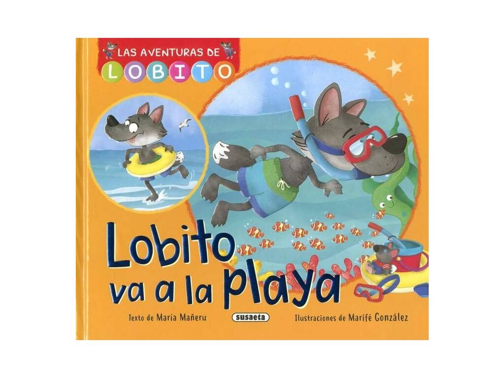 Livre Les aventures de Lobito va à la plage