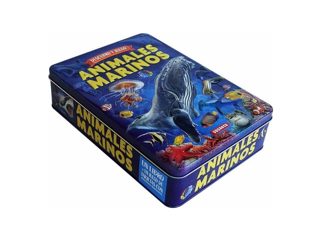 Livre Je Découvre et Joue avec les Animaux Marins