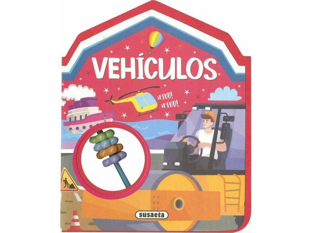 Livre avec hochet Véhicules