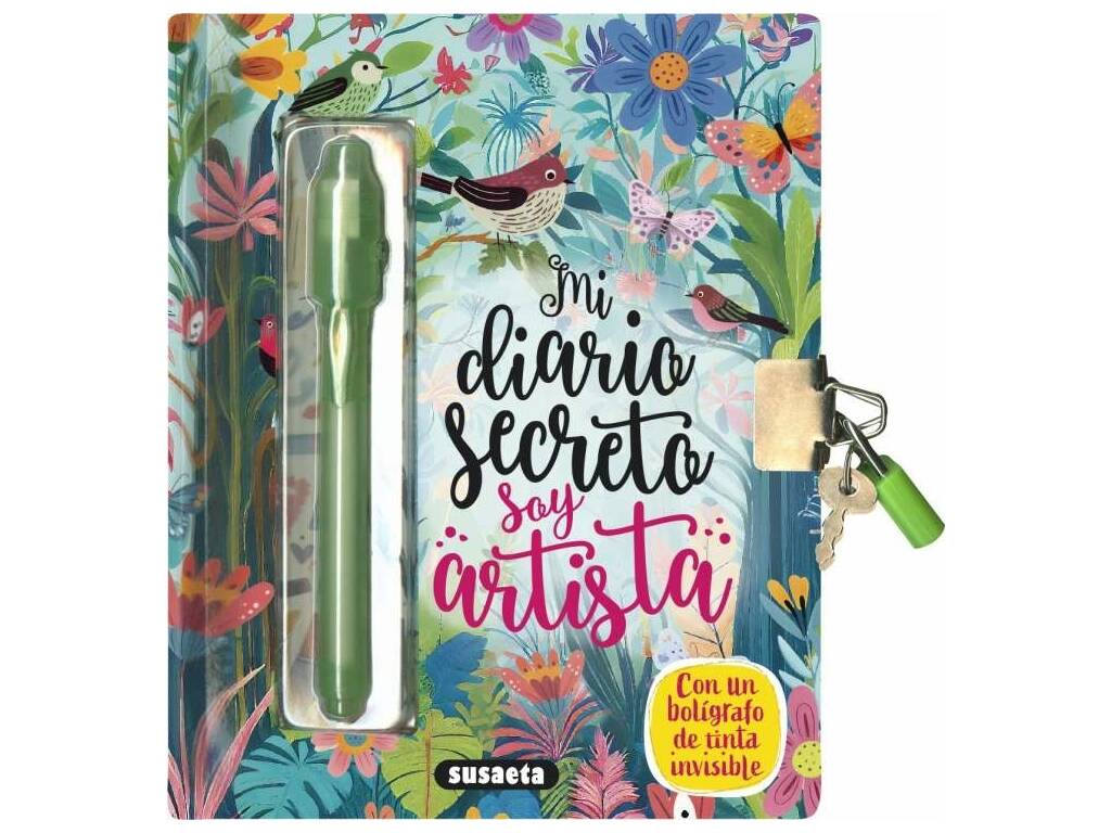 Livre Mon journal secret Je suis un artiste
