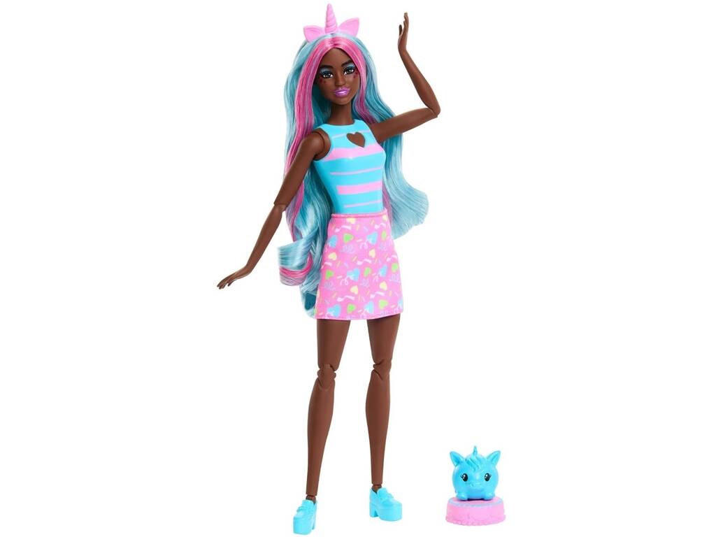 Poupée Barbie Pop Reveal Animal Doll, Licorne et accessoires