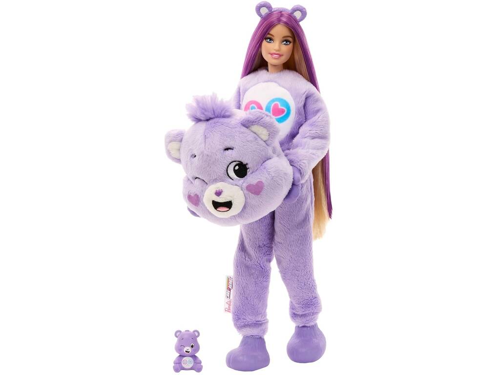 Poupée Barbie Cutie Reveal Loving Bears avec costume généreux