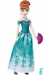 imagen Disney Frozen Poupée Spin & Reveal Anna avec surprises