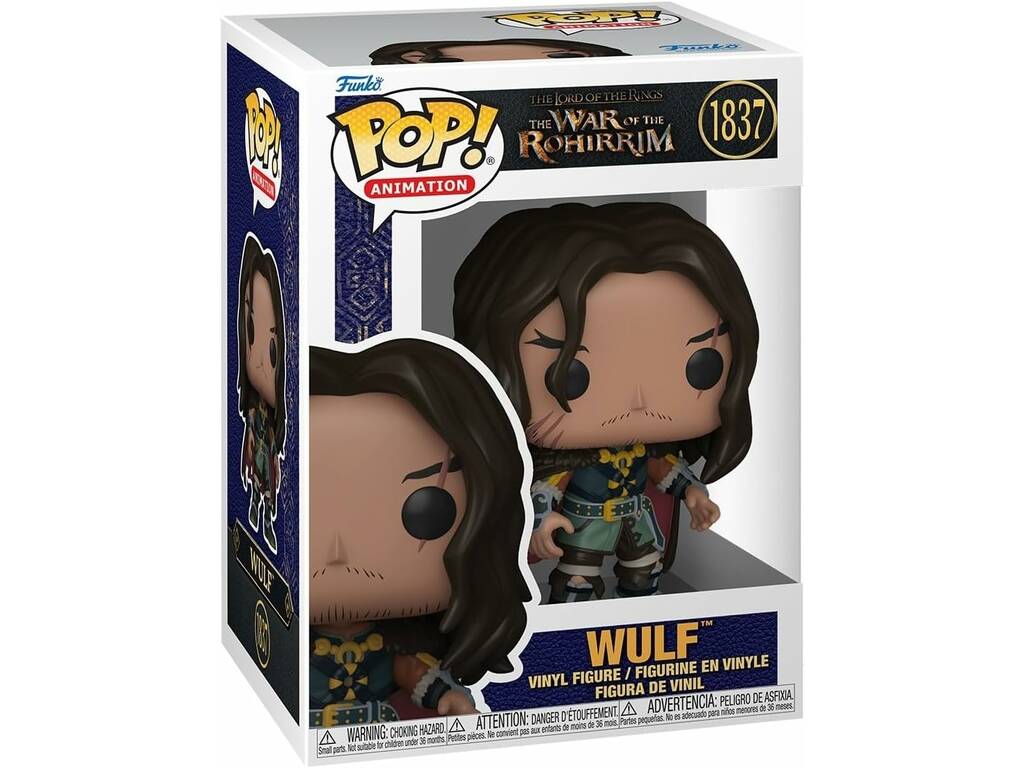 Funko Pop Animation Le Seigneur De L'Anneau La Guerre Des Rohirrim Figure Wulf