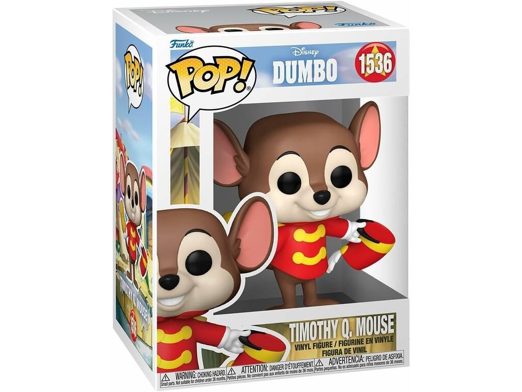 Funko Pop Disney Dumbo Timothy Q. Mouse