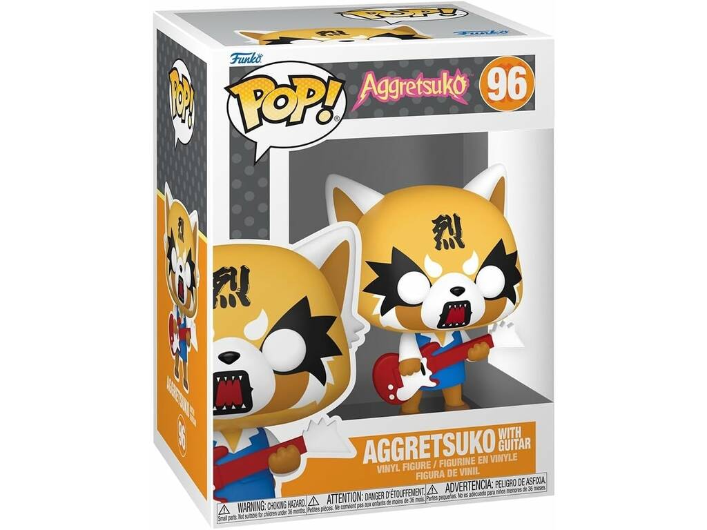 Funko Pop Aggretsuko By Sanrio Figura Aggretsuko con Guitarra