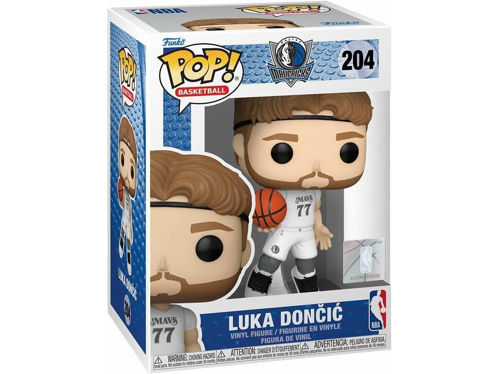 Funko Pop Basketball NBA Dallas Mavericks Figura Luka Doncic