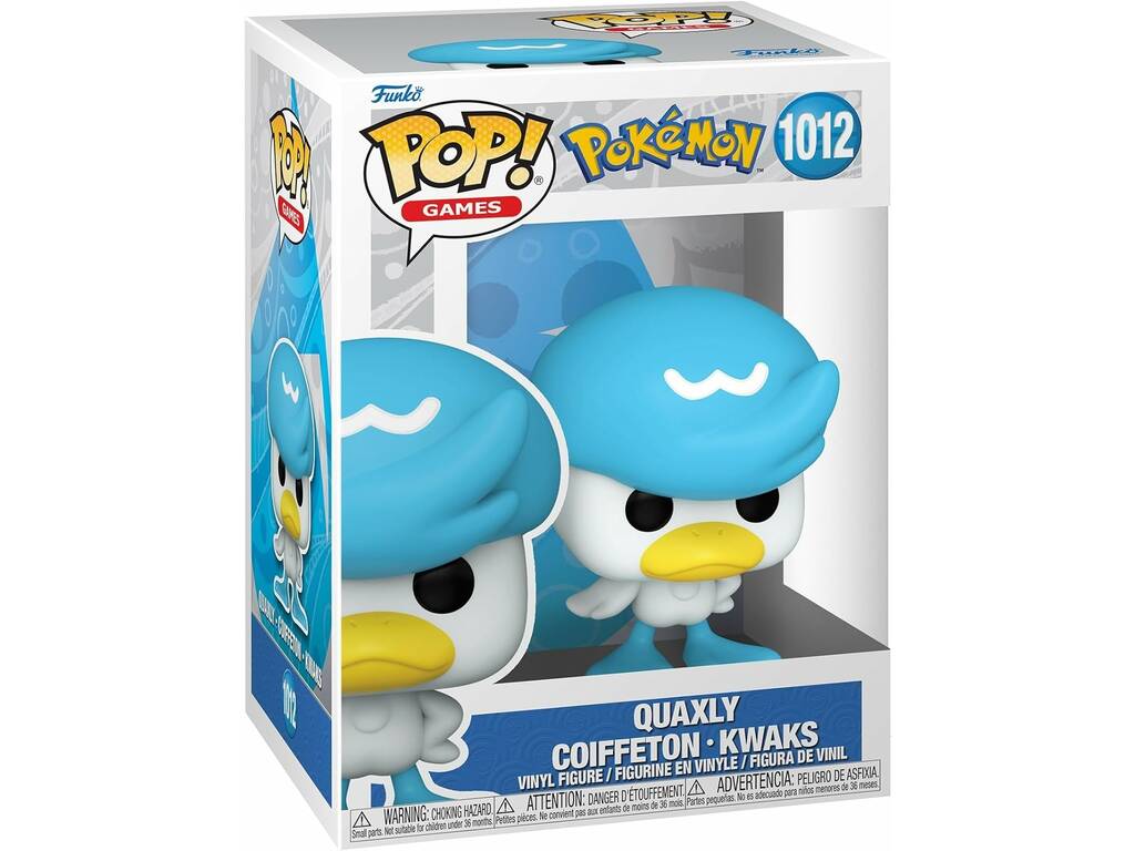 Funko Pop Games Pokémon Figura Quaxly